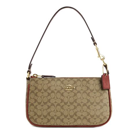 Túi Đeo Vai Nữ Coach Nolita 19 In Blocked Signature Canvas 